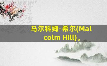 马尔科姆-希尔(Malcolm Hill)。